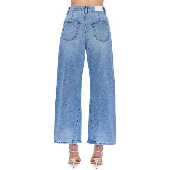 Pistola Womens Kyra Ankle High Rise Bowed Leg Jeans 30 Terrace - NWT $198 - Picture 3 of 4